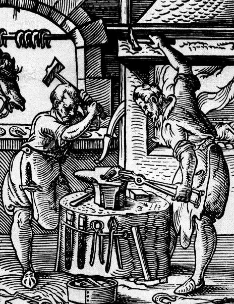 Elizabethan blacksmiths
