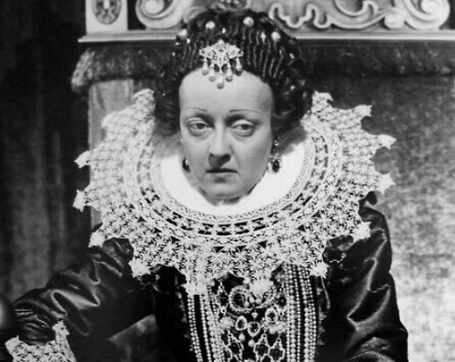 Bette Davis as Queen Elizabeth I