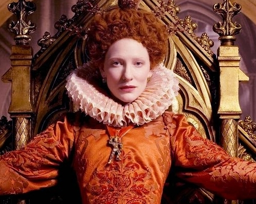 Cate Blanchett as Queen Elizabeth I