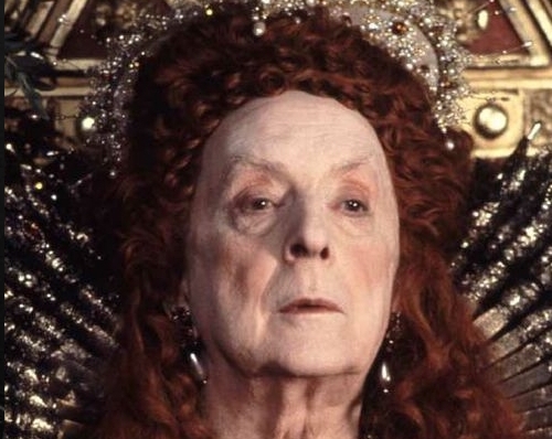 Quentin Crisp as Queen Elizabeth I